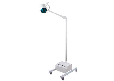 Cellulare che sta le lampade dell'esame medico, luci della sala operatoria del collo d'oca con la batteria