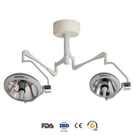 Luce di funzionamento del supporto del soffitto delle lampade dell'esame medico con 2 lampade alogene 150000 lux